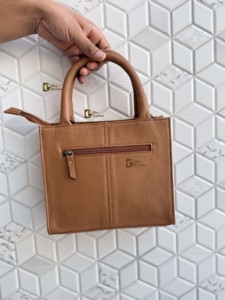 <b>Unique</b> Designer Cowhide Leather Shoulder Bag Hand Tooled Real Leather Gypsy Boho Vintage Handmade Handbag - Product Image 3