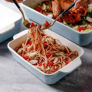 Cazuela para Cena Familiar, Recipiente para Hornear de Vidrio de Pared Gruesa, Cazuela Duradera para Uso Diario - Product Image 2