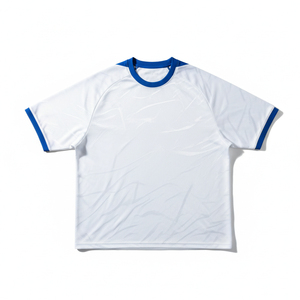 เสื้อยืดโอเวอร์ไซส์ราคาถูก ผ้าฝ้าย 100% รับสกรีนโลโก้ ทรงหลวม ไหล่ตก สไตล์ฮิปฮอป เสื้อยืดลำลอง - Product Image 1