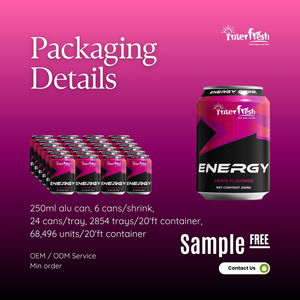 Iterfresh 330mm Pure Sweet Sour Caffeine Carbonate <b>Energy</b> <b>Drink</b> <b>Powder</b> Flavored Instant Vitamin Minerals ODM OEM Service Made - Product Image 2