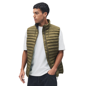 Chaleco de Plumón Montane para Hombre, Cálido, con Cuello Alto, Color Personalizado, Acolchado, Plegable, con Bolsillo Lateral - Product Image 1