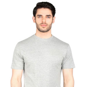 T-shirt Homme Slim Fit Col Rond Manches Courtes Décontracté Personnalisé Vente en Gros Maillot Jersey Vêtement Quotidien Fabricant Fournisseur OEM Basique - Product Image 3