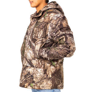 Vestes de chasse d'hiver personnalisables pour hommes, en toile non tissée, entièrement respirantes, imperméables, écologiques, séchage rapide, service OEM - Product Image 3