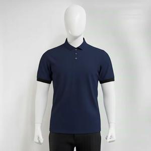 เสื้อโปโลชายคุณภาพสูง ผ้าฝ้าย 100% 12 สี รับสั่งทำปักลาย พิมพ์ลาย  ไซส์ใหญ่ รับผลิตแบบ OEM พร้อมปักโลโก้ - Product Image 2