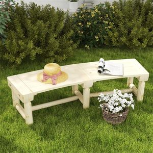 Outdoor Garden Bench Chair Stylish Patio Furniture for <b>Comfortable</b> Seating - Product Image 1
