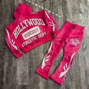 Survêtement à capuche avec logo personnalisé ensembles de jogging pour hommes vêtements de sport survêtement de printemps lourd pour hommes - Product Image 4