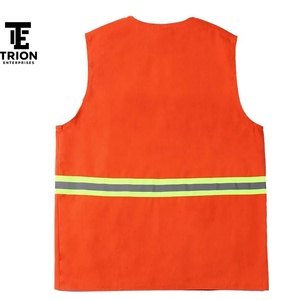 Fabricación de Ropa de Trabajo Unisex de Material Transpirable Hecha a Medida, Chaleco de Seguridad de Alta Visibilidad, Precio de Fábrica, Corte Ajustado, Marca Personalizada - Product Image 4