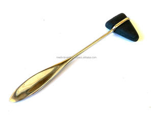 Marteau de réflexe manuel Taylor Tomahawk pour examen neurologique - Instrument en acier inoxydable noir - Product Image 3