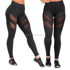 Pantalones de Yoga de alta calidad para mujer, mallas de cintura alta con cintura cruzada sin costuras y realce de glúteos, mallas con agujeros de grado superior - Product Image 5