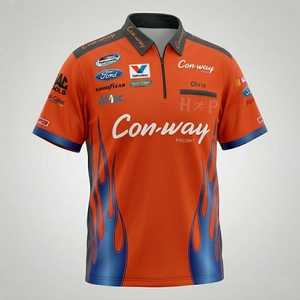 Camisetas de trabajo personalizadas premium para mecánicos, uniformes para técnicos automotrices, servicio de fabricación OEM, camisetas de poliéster y algodón para equipos de taller. - Product Image 4