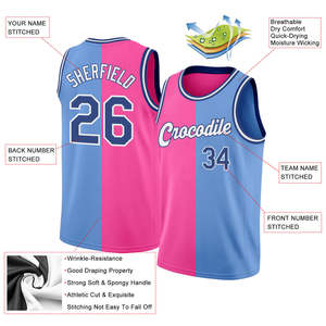 Camiseta de Baloncesto Sublimada, Estilo Casual para Hombre, 100% Poliéster, Personalizada con Diseño para Jugadores Deportivos - Product Image 4
