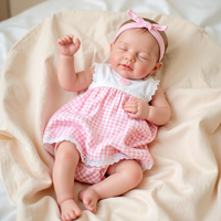 Poupées Bébés Reborn Liya de 20 Pouces, Réalistes, Filles, Jouet Doux, Prêtes à l'Expédition, Vente en Gros, OEM