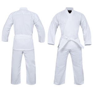Uniforme de Karate Personalizado, Traje de Artes Marciales Premium, Tela de Algodón, para Entrenamiento, Torneo, Competencia, Práctica Deportiva - Product Image 1