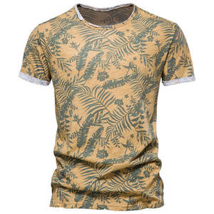 T-shirts pour hommes de haute qualité, écologiques, 100% coton, en molleton, à séchage rapide, à manches courtes, col rond, confortables, coupe ample - Product Image 1