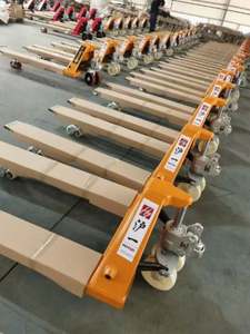 Chariot à palettes manuel ergonomique de 2,5 tonnes - Châssis en acier robuste avec pompe allemande pour une utilisation sécurisée - Product Image 5