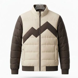 Chaqueta Cortavientos Reversible para Hombre, Ligera, de Nailon y Poliéster, con Capucha, para Actividades al Aire Libre, Correr, Viajar, Uso Diario Informal - Product Image 1