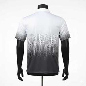 Camisetas de Golf con Diseño Moderno, Estampado Sólido, Manga Corta, 100% Algodón, Transpirables, con Bolsillo, al por Mayor, Calidad Premium, para Hombre, OEM - Product Image 2