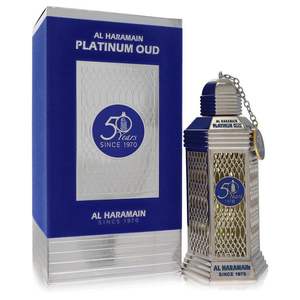 50 ans de parfum unisexe Oud Platinum Eau de Parfum en vaporisateur - Product Image 1