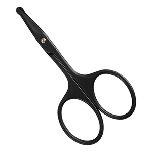 Hot Sale High Quality Stainless Steel Eyebrow <b>Nail</b> <b>Scissors</b> Curved Blade Sharp Tip Private Label facial hair <b>scissors</b> - Product Image 1