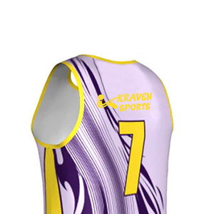 Custom Design High Quality Breathable Basketball Jersey <b>Light</b> Weight Comfortable Fit Basketball Jersey - Product Image 5