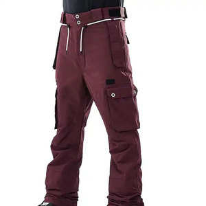 Pantalones de esquí de tela resistente con movimiento flexible para deportes de nieve al aire libre y uso diario. - Product Image 1