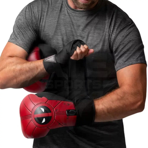 Gants de boxe à lacets de qualité supérieure pour entraînement de boxeur, avec logo personnalisé, pour la gym et le fitness, 14oz, 10oz, 16oz - Product Image 2