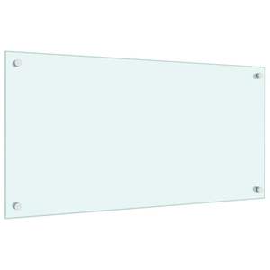 2 pezzi di paraschizzi da cucina in vetro temperato bianco da 31,5 x 15,7 pollici - Product Image 5