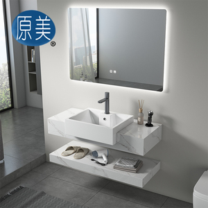 Narraw Évier <span class=keywords><strong>en</strong></span> céramique de haute qualité Structure semi-imbriquée <span class=keywords><strong>en</strong></span> céramique de soie moderne Lavabo élégant pour petites toilettes - Product Image 1