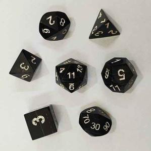 Jeu de dés à motif de perles sur deux faces, dés de jeu durables, Yahtzee Bunco, moulés et gravés, avec pochette à dés portable - Product Image 5