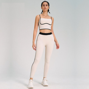 Conjunto de Ropa de Yoga para Mujer, Leggings, Pantalones de Yoga, Conjunto Deportivo al por Mayor para Fitness, Top Deportivo - Product Image 2