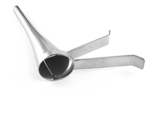 Spéculum d'insémination robuste en acier inoxydable, instrument vétérinaire de reproduction pour le bétail - Product Image 2