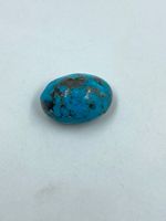 Turquoise bleue naturelle, taille ovale 10.20x14.20mm CTS-7.49 pour pendentif, pierre brute, approvisionnement en vrac d'Inde, exportateur