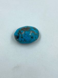 Turquoise bleue naturelle ovale 10,20x13,20 mm CTS-7.49 pour pendentif, pierre brute, approvisionnement en vrac auprès d'un exportateur indien - Product Image 4