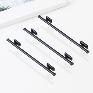 High Quality Matte Black Zinc Alloy T Bar <b>Cabinet</b> Handle Hardwares Materials Drawer Pull for Kitchen Bathroom Wardrobe Furniture - Product Image 3