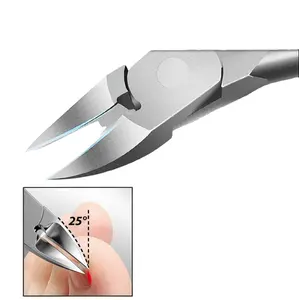 Nail Art Cuticle Nipper Clipper Edge Cutter Manicure Scissor Tool Pedicure Dead Skin Remover Stainless Steel Nail Clipper