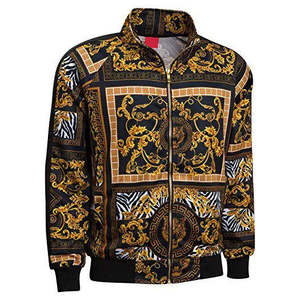 Ensemble de survêtement camouflage pour homme, veste à manches longues et pantalon, tenue en deux pièces, style hip-hop - Product Image 5