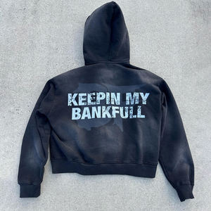 Custom <b>Pullover</b> 100% Cotton Winter Heavyweight Streetwear Hoodie Breathable Eco-Friendly OEM Packaging - Product Image 2
