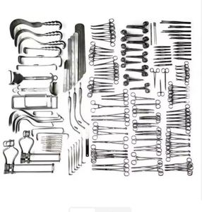 Juego de 197 Piezas de Instrumentos Quirúrgicos Manuales de Acero Inoxidable para Laparotomía, Certificado CE, Herramientas Quirúrgicas Premium para Hospitales - Product Image 2