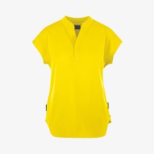 Blusas Médicas Unisex de Corte Ajustado con Diseño de Cuello y Logotipo Personalizado, Tejido de Punto 72% Poliéster, Venta al por Mayor OEM, Detección de Agujas - Product Image 2