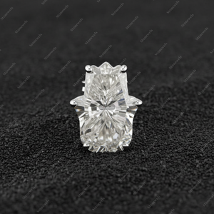 Anillo de Diamantes de Laboratorio con Diseño Personalizado de Múltiples Manos de Hamsa, Certificado IGI, Anillo de Diamantes Sintéticos de 9K, 10K, 14K, 18K, Anillo de Diamantes Cultivados en Laboratorio - Product Image 3
