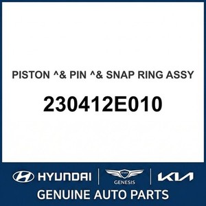 Pistones y Anillos Nuevos Sonata 230412E010 - Product Image 1