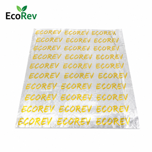 Papel de Aluminio Aislante con Diseño de Panal de Abeja EcoRev, Impreso a Medida, de Grado Alimenticio, Suave, para Envolver Hamburguesas (Hojas Precortadas) - Product Image 2