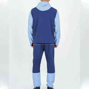 Ensemble de survêtement pour homme, taille plus, léger, respirant, coupe-vent, pantalon de jogging, veste respirante, ensemble coupe-vent deux pièces - Product Image 2