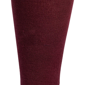 Chaussettes de sport respirantes à bout renforcé en tricot doux pour adultes, couleur bordeaux, antidérapantes, pour la course à pied, usage quotidien, en coton. - Product Image 3