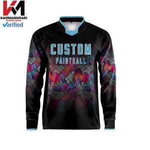 Camiseta Táctica de Paintball al por Mayor, Tejido Resistente a los Rayos UV y a la Decoloración para Uso Prolongado en el Campo, Equipo con Logotipo Personalizado - Product Image 5