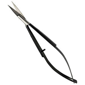 Ciseaux à cuticules de qualité supérieure, résistants à la rouille, noir mat, dernière tendance 2026, qualité professionnelle, prix de gros - Product Image 1