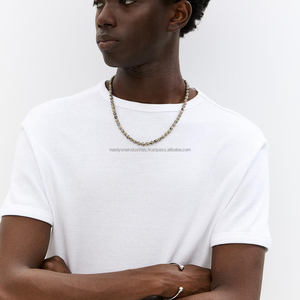 Personalizado de poliéster Spandex ligero Slim Fit manga raglán entrenamiento muscular Tops correr gimnasio camiseta para hombres - Product Image 5