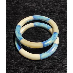 "Modern Resin & <b>Wooden</b> <b>Bangles</b> Fashion Jewelry Findings" - Product Image 1