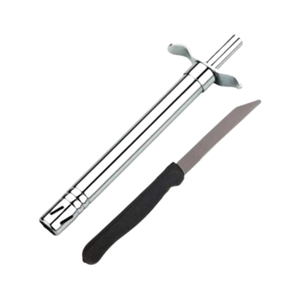 Allume-gaz multifonctionnel pour cuisine avec lame de couteau intégrée, outil de cuisson polyvalent pour allumer les cuisinières et préparer les aliments - Product Image 1