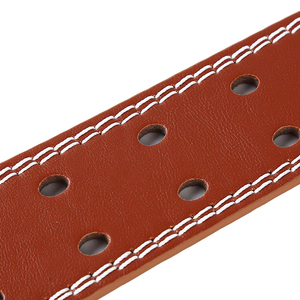 Cinturón de Cuero para Levantamiento de Pesas, para Powerlifting, Sentadillas y Peso Muerto, con Cuero Genuino y Hebilla Ajustable - Product Image 4